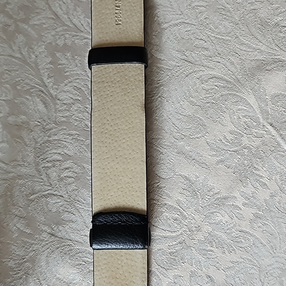CHICO'S Slide Adjustable Wide Black Belt M/L - Picture 9 of 11